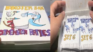 Homemade tcg Boster Box -Dimension Battles-