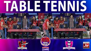 Table Tennis | Game Show Aisay Chalay Ga Ramazan League | Instagramers Vs Youtubers
