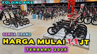 TURUN HARGA‼️REVIEW HARGA SEPEDA LIPAT MURAH TERBARU AKHIR 2025❗ Folding Bike