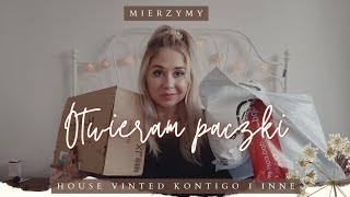 OTWIERAM PACZKI I MIERZYMY | HOUSE, VINTED, KONTIGO, MIFIFI I INNE