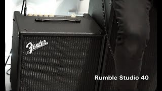 【NAMM2018】 Fender Rumble Studio 40 Special Demo スペシャル・デモンストレーション【デジマート・マガジン】