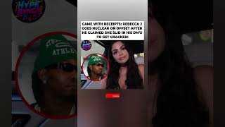 Rebecca J Claps Back At Offset With Receipts Offset Shorts