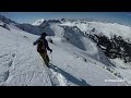 pain de sucre mont tondu couloir nord nant blanc combe blanche mont blanc ski de randonnée montagne