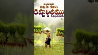 💞💞నీ చేతుల కష్టం జీతం నీవు అనుభవించుదువు 💞💞#christiansong #jesussong