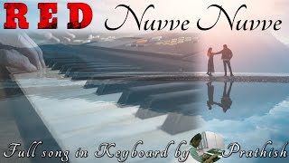 RED Nuvve Nuvve Keyboard Cover by Prathish | Ram Pothineni | #RedTheFilm #RAPO