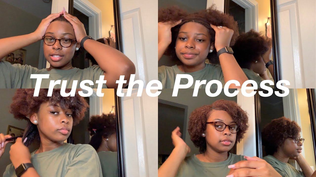 Wash And Go | 4B/4C Natural Hair - YouTube