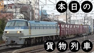 【本日の貨物列車】No.219　2021,2,21　第2077番列車　Today‘s freight train