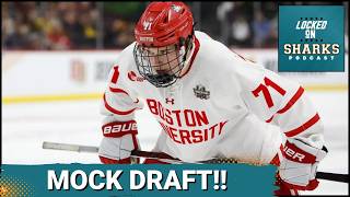 The Locked On NHL Mock Draft. The San Jose Sharks Select Macklin Celebrini And Who Else?