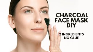 Activated Charcoal Face Mask DIY(Just 2 Ingredients)