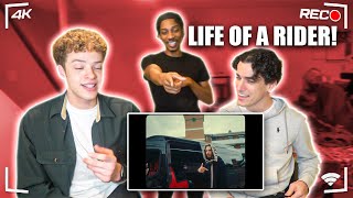 AMERICANS REACT TO YANKO - LIFE OF A RIDER!