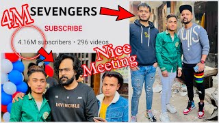 4M Subscribers Celebration of @sevengersofficial 😍 ||