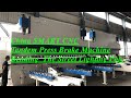 CNC Press Brake for Street Light Pole Production Line , Tandem Press Brake for Bending High Mast