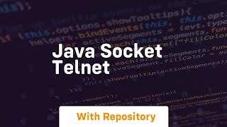 java socket telnet