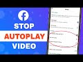 How to Stop Autoplay Video in Facebook (Quick & Easy)