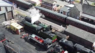 Fabulous Aerial shots at the Severn Valley Railway