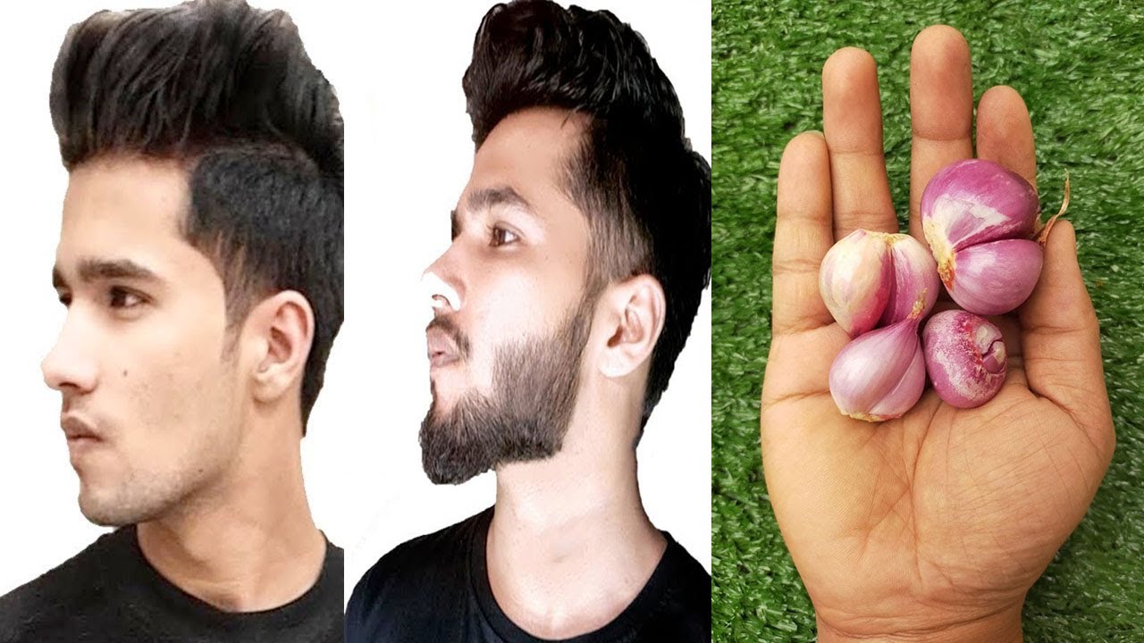 How To Grow Beard Faster Naturally At Home In 7 Days With Onion | Beard ...