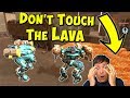 Don't Touch The LAVA - Mega Funny War Robots Skirmish Gameplay WR