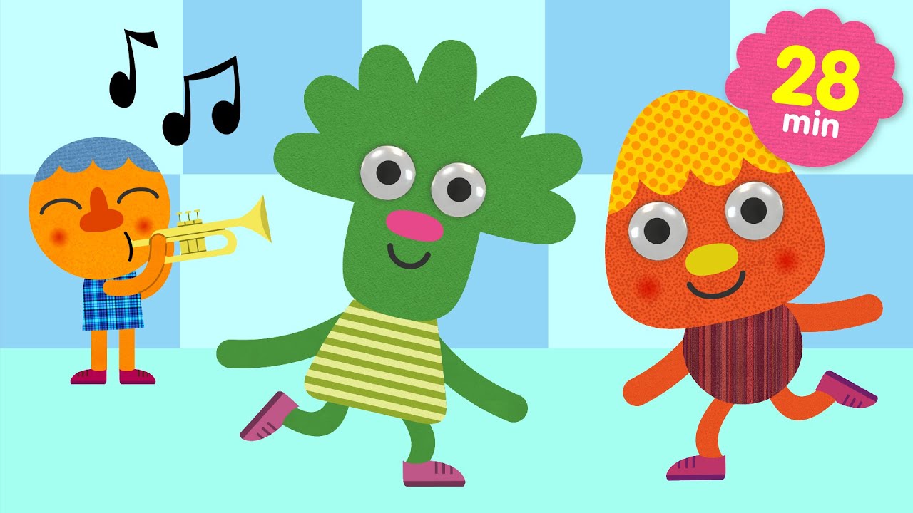 Songs From Noodle & Pals | 30 Minutes Of Kids Music | Preschool Fun ...