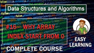Why the Array Index Start from 0