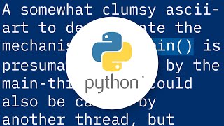 What is the use of join() in Python threading?