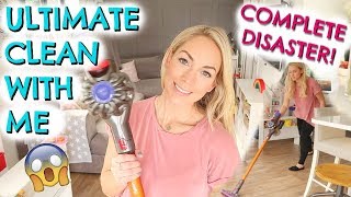 CLEAN WITH ME  |  CLEANING MOTIVATION |  SPEED CLEANING MY ENTIRE HOUSE