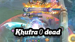 Main Tank Roam ga mati boleh ya - S34 Khufra Mythic Solo Rank