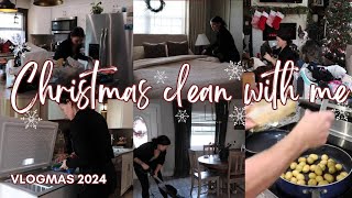 Small home refresh ! Christmas clean with me + Dinner ideas 😋