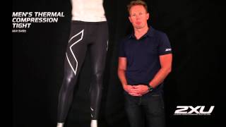 2XU Men's Thermal Compression Tight (MA1940b)