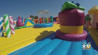 Worlds Largest Bounce House At Southfork Ranch In October