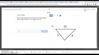 Lesson 5.3.1 Problem 5-72 g) and h)