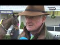 willie mullins goes through his naas winners anzadam dancing city u0026 charlus