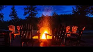 Relaxing Music & Campfire - Relaxing Guitar Music, Soothing Music, Calm Music