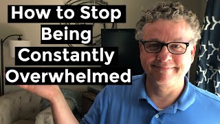 HOW TO STOP BEING CONSTANTLY OVERWHELMED | Journaling Prompts