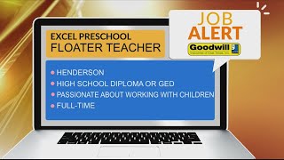 JOB ALERT: Excel Preschool in Henderson needs a floater teacher