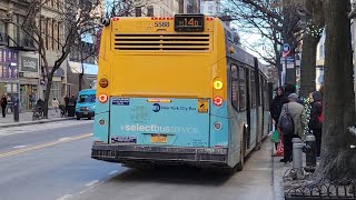 MTA NYCT: 2019 Nova LFSA #5588 on the M14D-SBS @ East 14th St \u0026 Union Square West