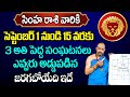 Nandibhatla Srihari Sharma - సింహ రాశి వారికి 3 అతి పెద్ద సంఘటనలు || Simha Rasi September 2024