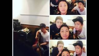 150530 Peter IG with DongHae.