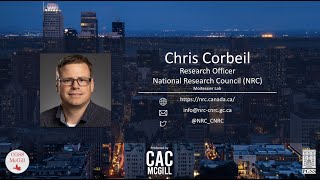 Chris Corbeil - Research Officer at the National Research Council of Canada