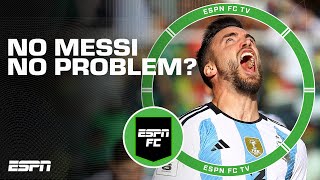 No Messi No Problem? 👀 Argentina defeat Bolivia, 3-0 [REACTION] | ESPN FC