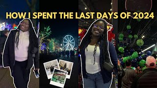 a cozy vlog 🎄bye 2024, christmas, new year, last minute shopping, xmas lights, arcade, brunch