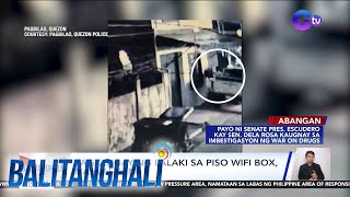 Pagtangay ng lalaki sa piso wifi box, nahuli-cam | Balitanghali