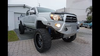 This Lifted and TRD Supercharged Toyota Tacoma 4x4 Pickup Truck is Insane On or Off the Road