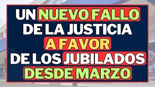 ✨ NUEVO FALLO de la JUSTICIA a FAVOR DE LOS JUBILADOS y PENSIONADOS Anses : AL FIN! GRAN NOTICIA‼️