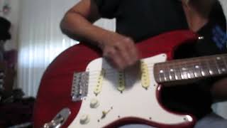 Trans Red Strat