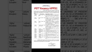 #hppsc #pgt #posts #vacancy #pgtvacancy