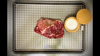 How To Cook A Steak: Dry Brined Smoked Ribeye