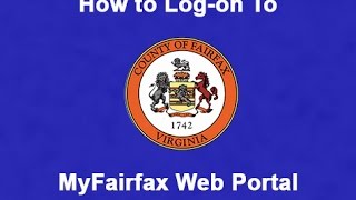 Access Tax Info Online with MyFairfax