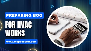 Preparing BOQ for HVAC Works | Step-by-Step Guide for Engineers!