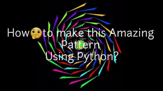 Python Art: 🔥❤️🔥Mesmerizing Spirographs in Brilliant Colors #PythonArt #python #viral