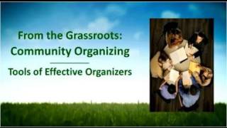 From the Grassroots - Tools of Effective Community Organizing